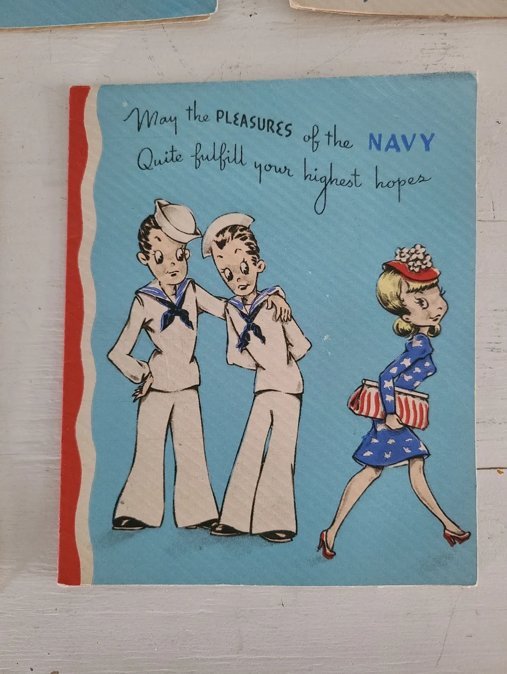 Vintage Military Greeting Cards Unused